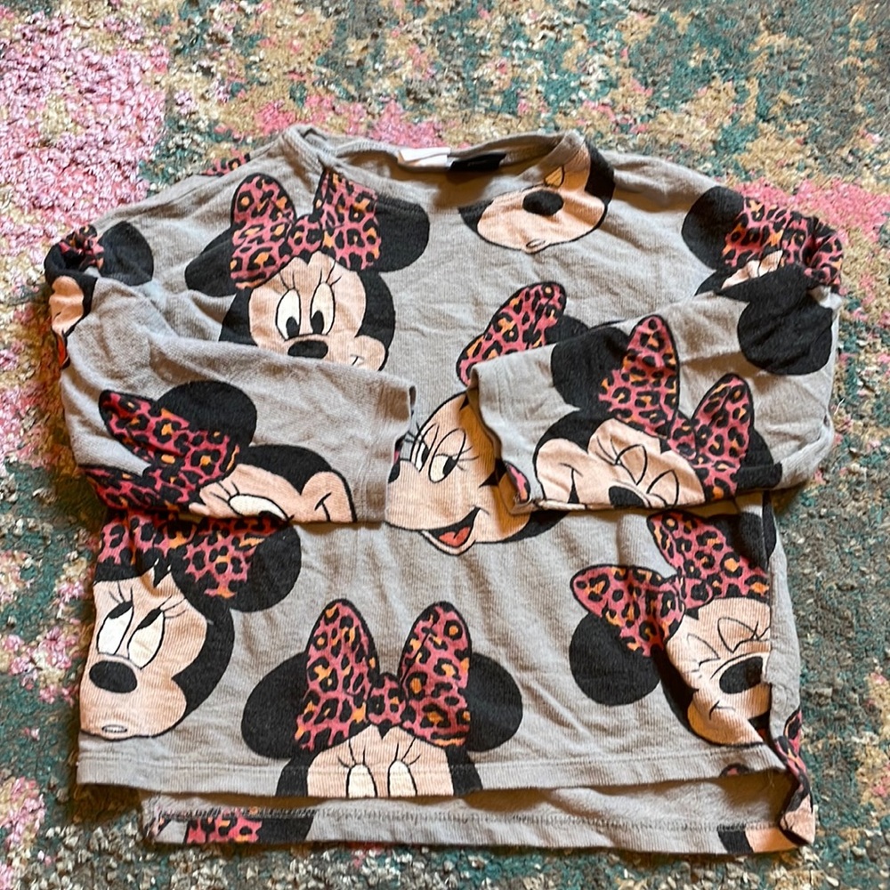 Zara x Disney light sweatshirt size 7
